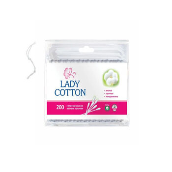 Բամբակե ձողիկ Lady Cotton 300 հատ ||Ватный диск Lady Cotton 300 шт. ||Cotton pad  Lady Cotton 300 pcs.