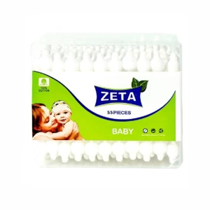 Ватные палочки Zeta детский 55 шт․ 