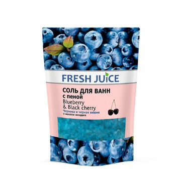 Աղ ծովային Fresh Juice Blueberry and Black Cherry 500 գր ||Морская соль Fresh Juice Blueberry and Black Cherry 500 гр ||Sea salt Fresh Juice Blueberry and Black Cherry 500 gr