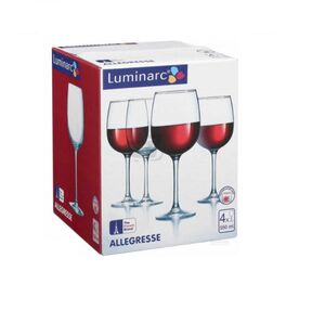 Set of wine glasses Luminarc Alegresse 550 ml 4 pieces L1403