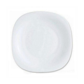 Ափսեների հավաքածու Luminarc Carine white 19 սմ 6 հատ H3660, L4454 ||Тарелка десертная Luminarc Carine стеклянная белая 19 см 6 шт L4454 ||Dessert plate Luminarc Carine white glass 19 cm 6 pcs L4454