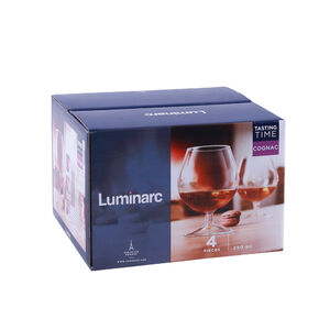 Կոնյակի բաժակների հավաքածու Luminarc Cognac 250 մլ 4 հատ 9243 