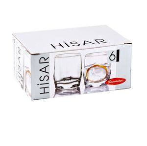 Vodka glasses set Pasabahce Hisar 60 ml 6 pieces 42600