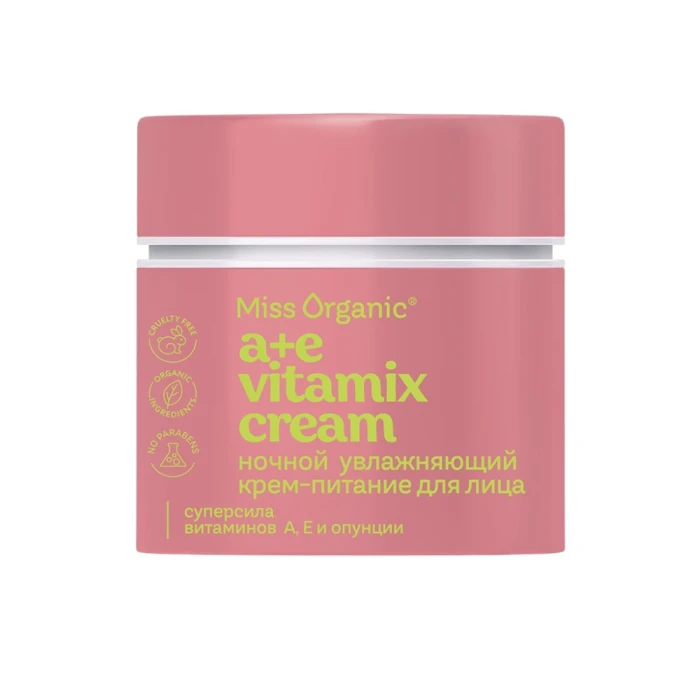 Կրեմ դեմքի Miss Organic A+E Vitamix 45 մլ 