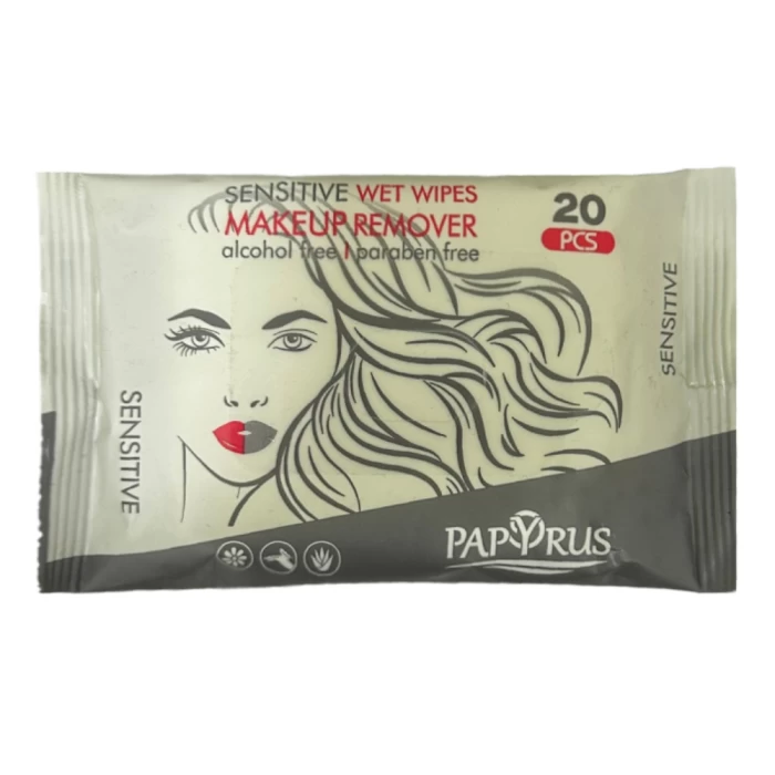 Влажные салфетки Papyrus Make-up 20 шт 