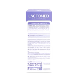 Intimate gel Lactomed Long lasting feeling of comfort 200 ml