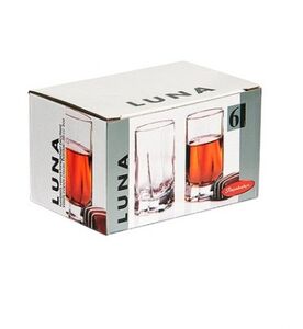 Набор стаканов для водки Pasabahce Luna 60 мл 6 шт. 42043 