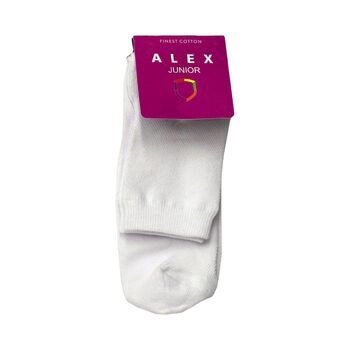 Գուլպա Alex սպիտակ 31-34 J-5504 ||Носки Alex белые 31-34 J-5504 ||Alex socks white 31-34 J-5504