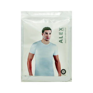 Майка мужская белая 3XL M1003 