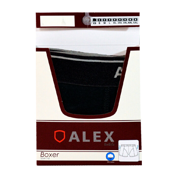 Underpants for men Alex boxer black M1104