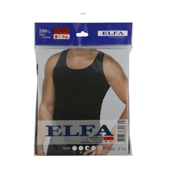 Շապիկ տղամարդու Donna F.S ELFA սև 102 ||Майка мужская Donna F.S ELFA черный 102 ||T-shirt for men Donna F.S ELFA black 102