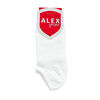 Գուլպա Alex սպիտակ W-1236 ||Носки Alex белые W-1236 ||Alex socks white W-1236
