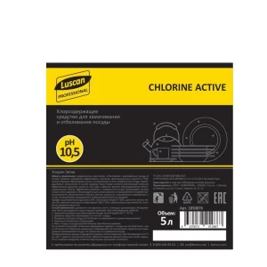 Disinfectant for washing dishes Luscan Professional Chlorine Active 5 l