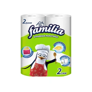 Սրբիչ խոհանոցի Familia 2 շերտ 2 հատ 