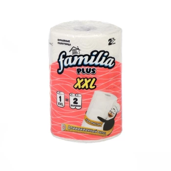 Սրբիչ խոհանոցի Familia XXL 2 շերտ 1 հատ ||Полотенца бумажные Familia XXL 2 слоя 1 шт ||Paper towels Familia XXL 2 layers 1 piece