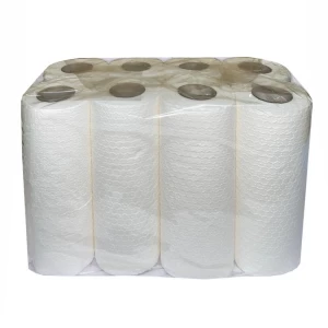 Paper towels Luscan 2-ply white 8 rolls 