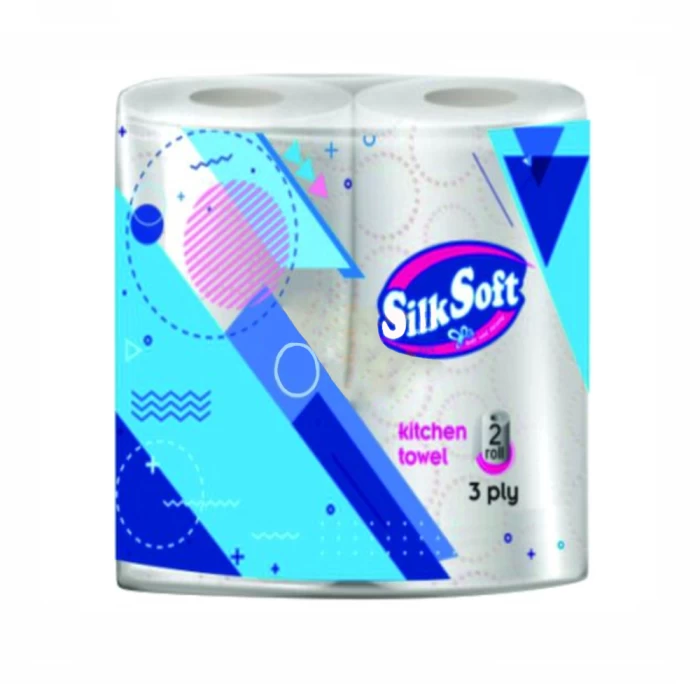 Սրբիչ խոհանոցի Silk Soft 3 շերտ 2 հատ