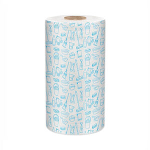 Household wipes in a roll Luscan non-woven fabric 25x30 cm 45 g/m2 100 sheets