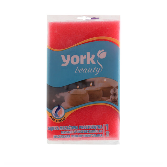 Սպունգ լոգանքի York 0235 ||Губка для тела массажная York ||Body massage sponge York