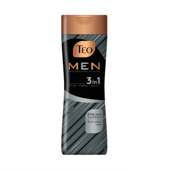  Շամպուն Teo Fresh Energi Men 3-ը 1-ում 350 մլ ||Шампунь Teo Beauty 3 in1 Men Fresh, 350 мл ||Shampoo Teo Beauty 3 in1 Men Fresh, 350 ml