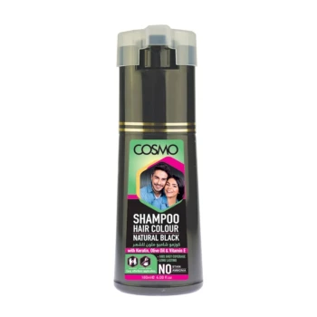 Շամպուն ներկող Cosmo սև 180 մլ ||Шампунь-краска Cosmo черный 180 мл ||Cosmo Black Shampoo and Color, 180 ml