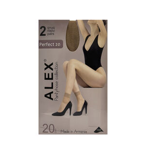 Socks Alex Perfect 20 Den 2 pairs