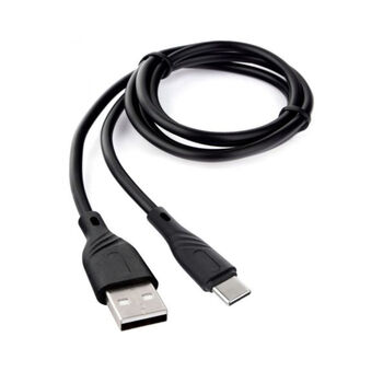 Լար Cablexpert CCB-USB 1 մ ||Кабель USB-TypeC 1 м черный Classic 0.1 ||USB-TypeC cable 1 m black Classic 0.1