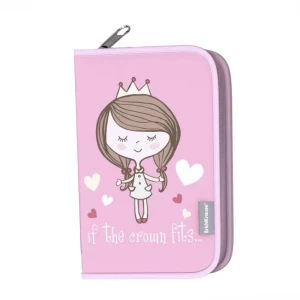Pencil case with filling ErichKrause Pastel Princess 135x205x30 mm