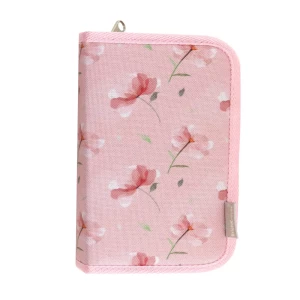 Pencil case with filling ErichKrause Peachy Flowers 135x205x25 mm