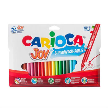 Ֆլոմաստեր Carioca 24 գույն ||Фломастеры Carioca Joy 24 цветов ||Markers Carioca Joy 24 colors
