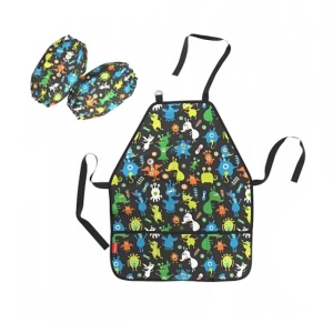 Apron for work ErichKrause Funny Monsters with armlets