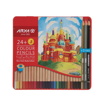 Գունավոր մատիտներ Arya 27 գույն ||Карандаши цветные Arya 27 цветов ||Colored pencils Arya 27 colors