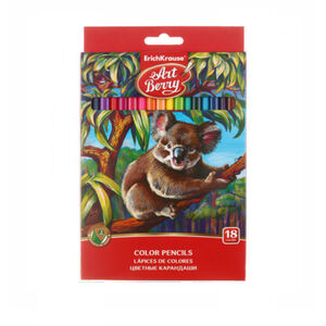 Գունավոր մատիտներ EK ArtBerry 18 գույն 