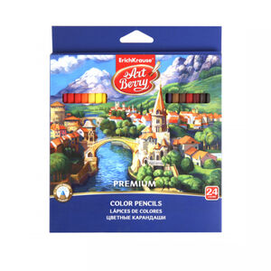 Գունավոր մատիտներ EK Art Berry 24 գույն