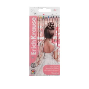 Карандаши цветные ErichKrause Pointes 12 цветов 