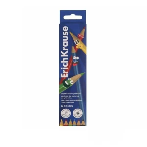 Colored pencils ErichKrause 6 colors