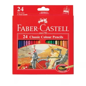 Colored pencils Faber-Castell 24 colors