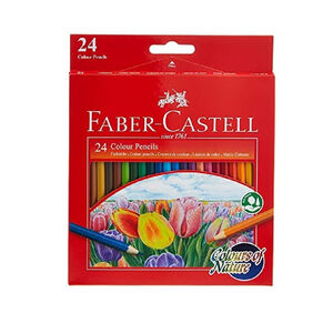 Colored pencils Faber-Castell 24 colors