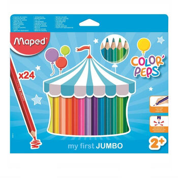 Գունավոր մատիտներ Maped 24 գույն 