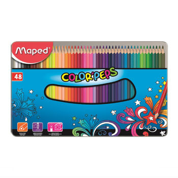 Գունավոր մատիտներ Maped 48 գույն ||Карандаши цветные Maped 48 цветов ||Colored pencils Maped 48 colors