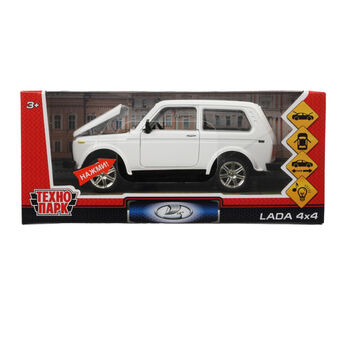 Խաղալիք ավտոմեքենա Lada 4x4 մետաղյա 17 սմ 3+ ||Игрушечная машинка Lada 4x4 металл 17 см 3+ ||Toy car Lada 4x4 metal 17 cm 3+