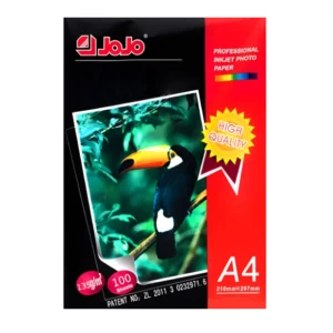 JoJo Photo Paper, bilateral Glossy, A4, 135 g/m², 100 Sheets.