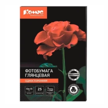 Ֆոտոթուղթ Комус միակողմանի փայլուն A6 240 գր/մ 25 թերթ ||Фотобумага Komus, односторонняя глянцевая, формат A6, 240 г/м², 25 листов. ||Komus photo paper, single-sided glossy, A6 format, 240 g/m², 25 sheets.