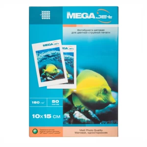 Ֆոտոթուղթ ProMega Jet միակողմանի անփայլ A6 180 գր/մ 50 թերթ 