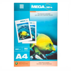 Ֆոտոթուղթ ProMega Jet միակողմանի անփայլ A4 120 գր/մ 50 թերթ 