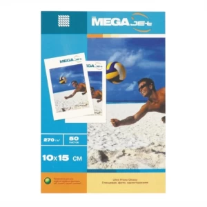 Ֆոտոթուղթ ProMega Jet միակողմանի փայլուն A6 270 գր/մ 50 թերթ 