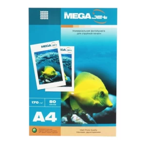 Ֆոտոթուղթ ProMega Jet երկկողմանի անփայլ A4 170 գր/մ 50 թերթ 