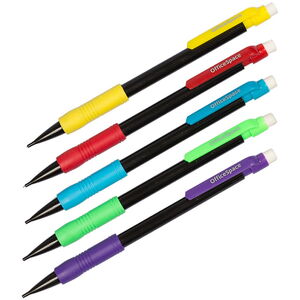 Карандаш механический 0,5 мм, OfficeSpace, с ластиком  