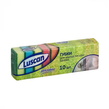Սպունգ սպասքի Luscan 10 հատ ||Губка для мытья посуды Luscan 10 шт. ||Sponge for washing dishes Luscan 10 pcs.