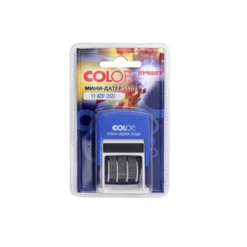 Սարք կնիքի Colop ամսաթվի Blue S 120 3,8 մմ ||Нумератор мини автомат Colop S 120, 3,8 мм ||Mini-automatic numbering machine Colop S 120, 3.8 mm
